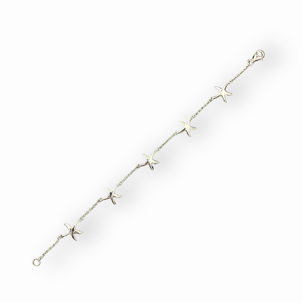 Sterling Silver Starfish Bracelet