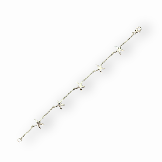 Sterling Silver Starfish Bracelet