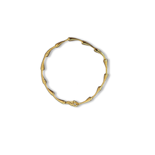 Load image into Gallery viewer, Gold Vermeil Mini Totty Sculptural Bracelet
