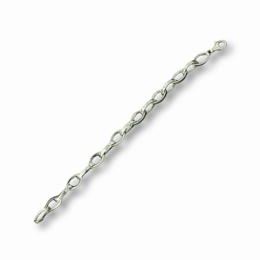 Sterling Silver Equestrian Link Bracelet