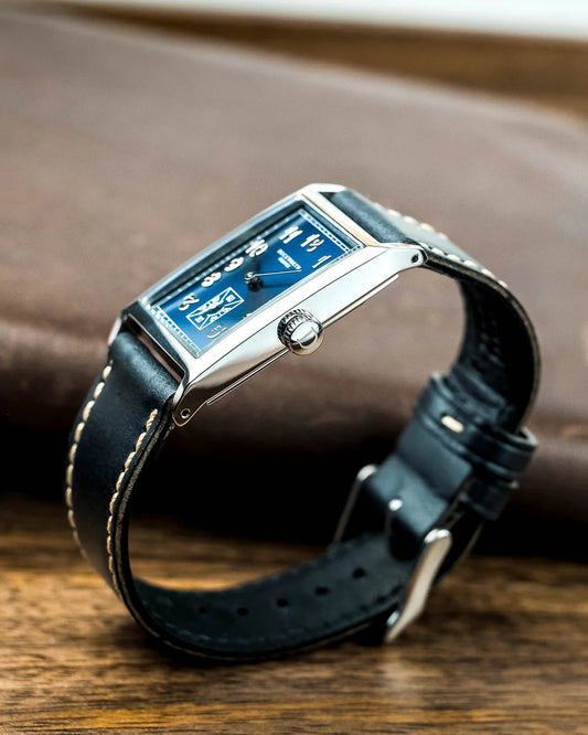 Centenary Watch Blue Dial Blue Leather, view 4