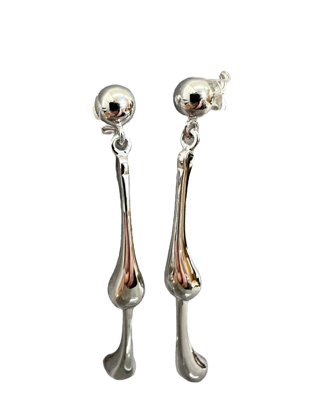 Sterling Silver Double Totty Earrings