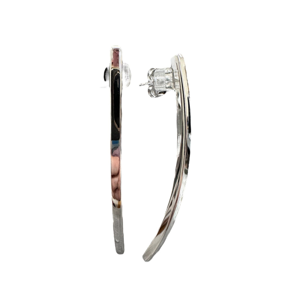 Sterling Silver Bar Earrings