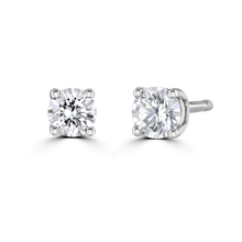 Load image into Gallery viewer, 9ct White Gold claw set Diamond Studs from 0.15ct to 0.50ct
