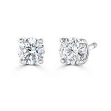 Load image into Gallery viewer, 9ct White Gold claw set Diamond Studs from 0.15ct to 0.50ct
