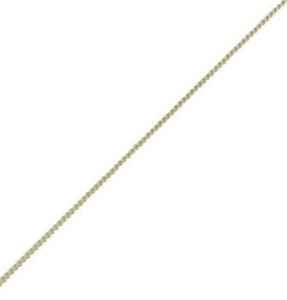 9ct Yellow Gold Chain - 0.8mm Close Curb