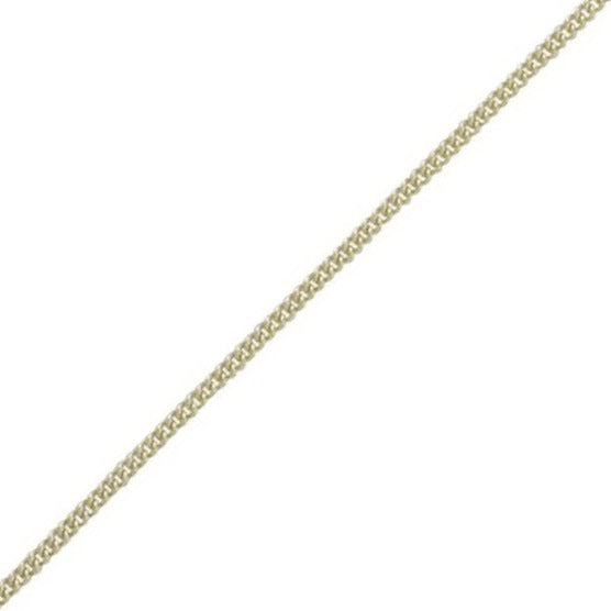 9ct Yellow Gold Chain - 1.1mm Close Curb
