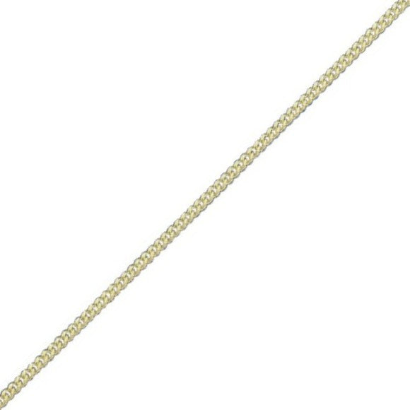 9ct Yellow Gold Chain - 1.05mm Filled Close Curb