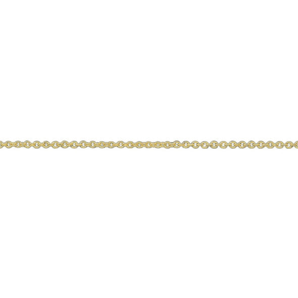 9ct Yellow Gold Chain - 1.27mm Trace, view 3