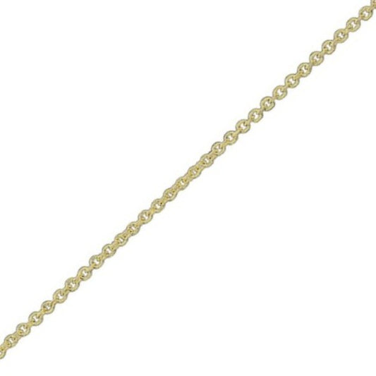 9ct Yellow Gold Chain - 1.27mm Trace