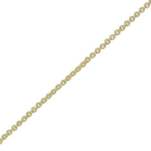 9ct Yellow Gold Chain - 1.27mm Trace