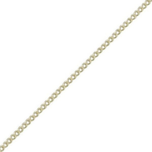 9ct Yellow Gold Chain - 1.27mm Close Curb