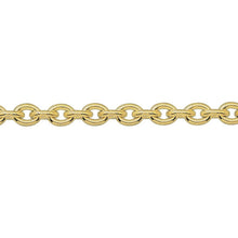 Load image into Gallery viewer, 9ct Yellow Gold Necklace - 4.5mm Trace Chain
