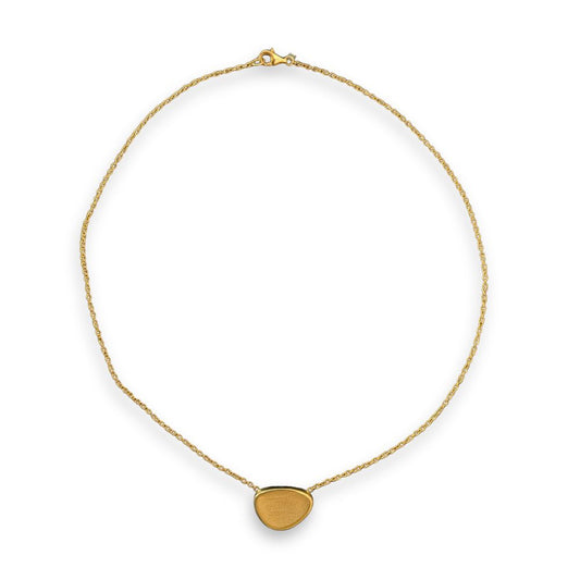 9ct Gold Organic Form Necklace