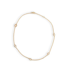 Load image into Gallery viewer, 9ct Yellow Gold Oval Link Necklace Bracelet Earrings Set
