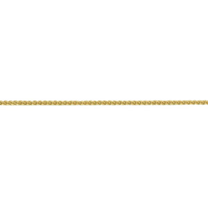 9ct Yellow Gold Chain - 1.08mm Spiga