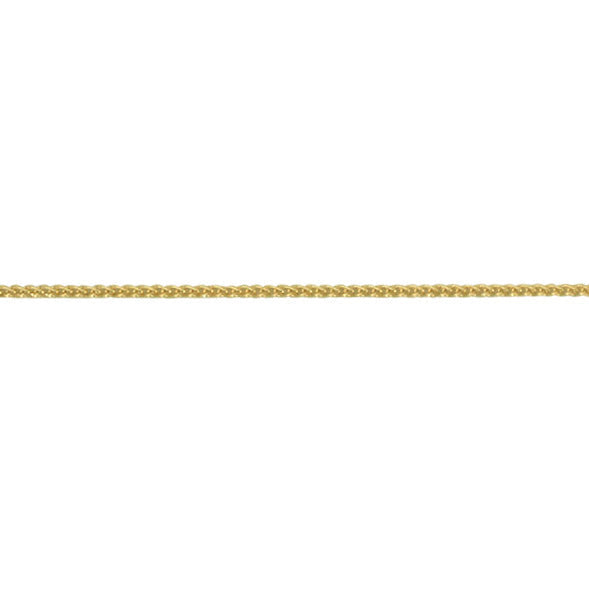 9ct Yellow Gold Chain - 1.08mm Spiga