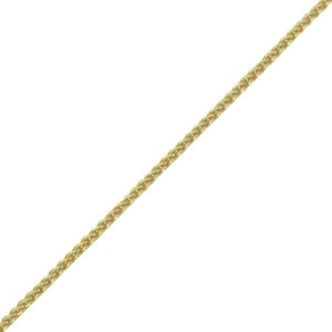 9ct Yellow Gold Chain - 1.08mm Spiga