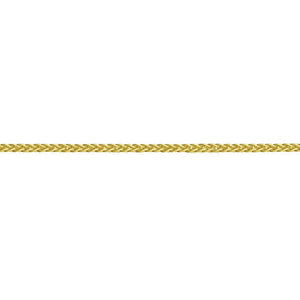 9ct Yellow Gold Chain - 1.3mm Spiga