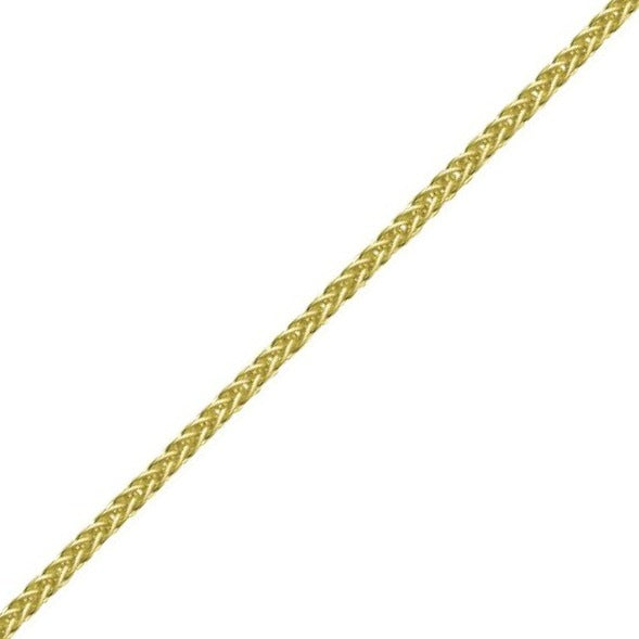 9ct Yellow Gold Chain - 1.3mm Spiga