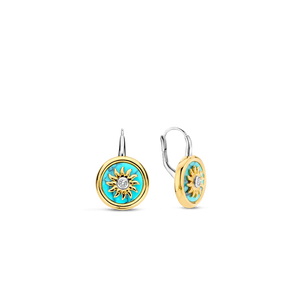 Ti Sento Stunning Turquoise Summer Sun earrings