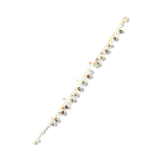 Gold Vermeil Multi Stone Bracelet