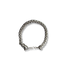 Load image into Gallery viewer, Sterling Silver Woven Link Adjustable Bracelet
