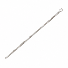 Load image into Gallery viewer, Sterling Silver Chevron Link Bracelet

