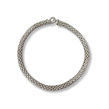 Load image into Gallery viewer, Sterling Silver Rope Collar Necklace
