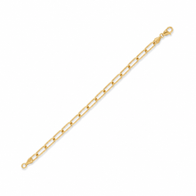 Load image into Gallery viewer, Gold Vermeil Paperclip Link Bracelet
