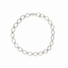 Load image into Gallery viewer, Sterling Silver Chunky Oval Link Necklace

