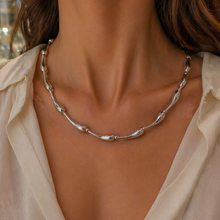 Load image into Gallery viewer, Sterling Silver Large Totty Sculptural Necklace
