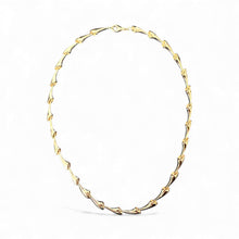 Load image into Gallery viewer, Gold Vermeil Honeysuckle Sculptural Necklace
