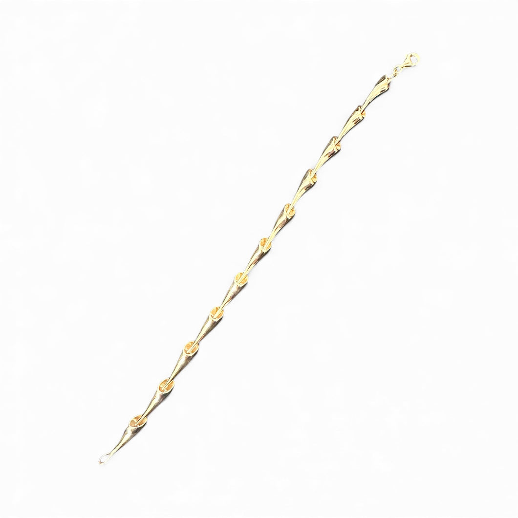 Gold Vermeil Honeysuckle Bracelet