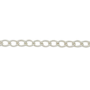 Sterling Silver Necklace - 4.16mm Twisted Wire Curb Chain