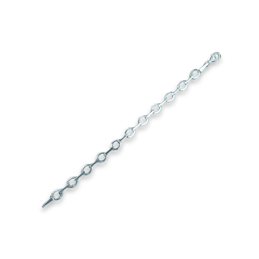 Sterling Silver Circle Link Bracelet