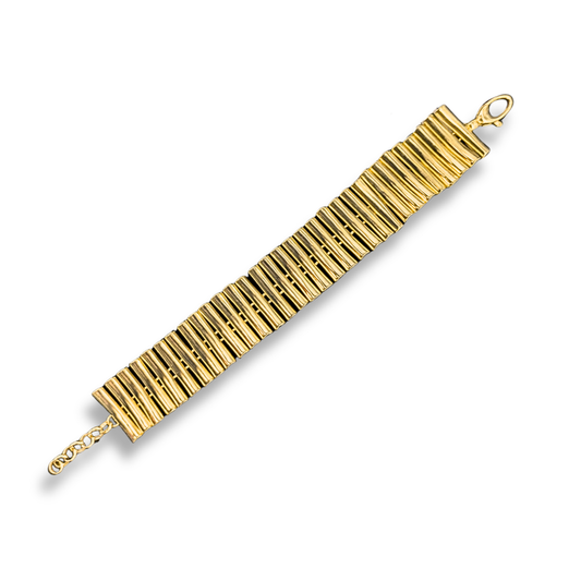 Gold Vermeil Radiance Statement Bracelet