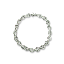 Load image into Gallery viewer, Sterling Silver Chunky Chain Collar Necklace
