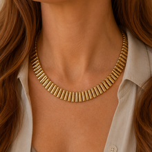 Load image into Gallery viewer, Gold Vermeil Radiance Collar Necklace
