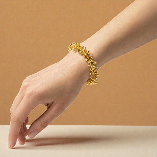 Urban Armour Signature Gold Vermeil Raindrop Bracelet, view 2