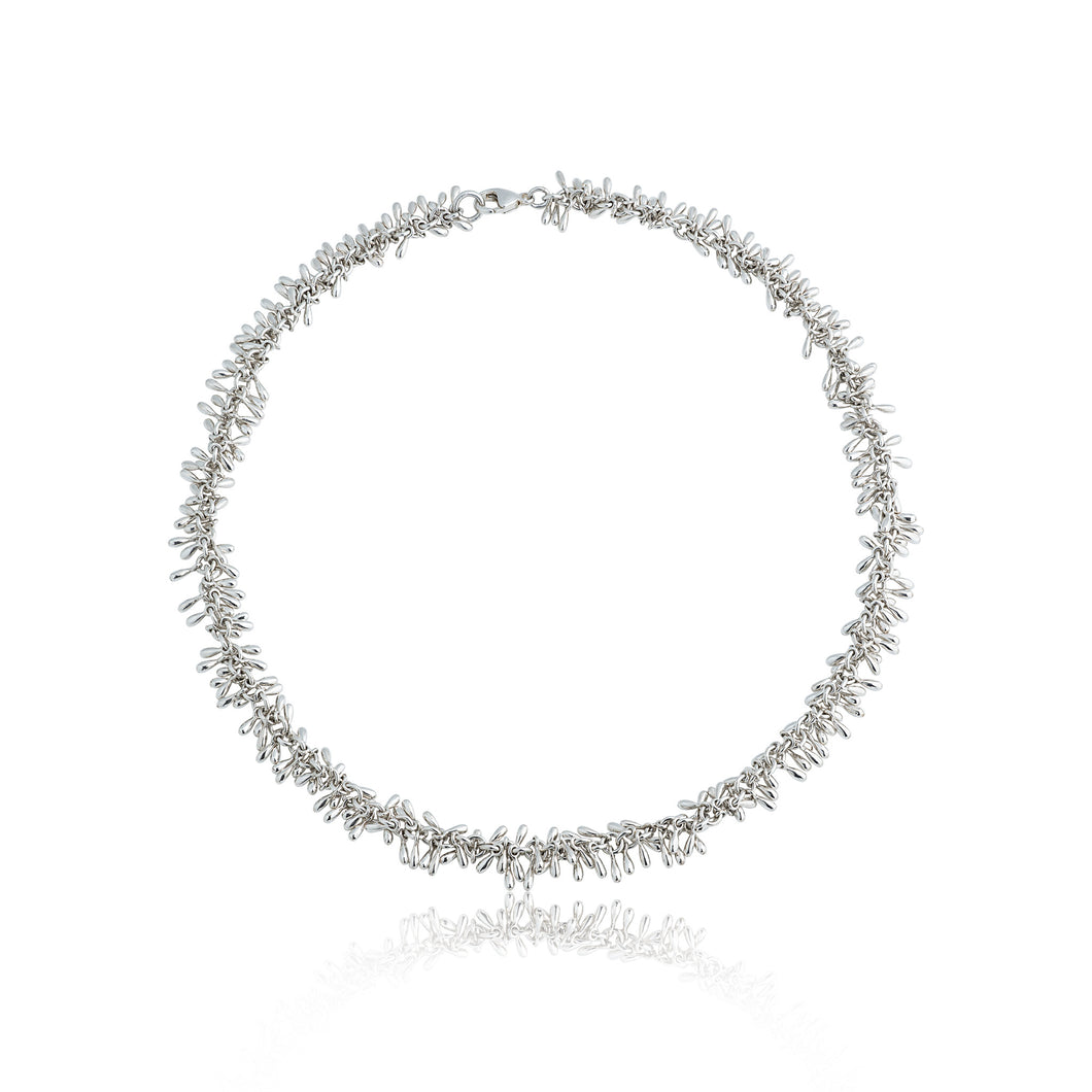 Urban Armour Sterling Silver Rain Drop Necklace