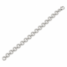 Load image into Gallery viewer, Sterling Silver Chunky Round Link Bracelet
