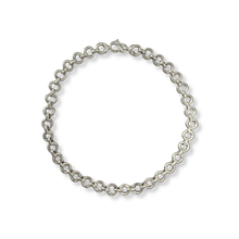 Load image into Gallery viewer, Sterling Silver Chunky Round Link Collar Necklace
