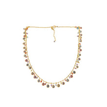 Load image into Gallery viewer, Gold Vermeil Multi Stone Necklace
