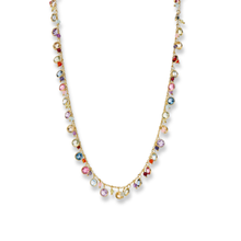 Load image into Gallery viewer, Gold Vermeil Multi Stone Necklace
