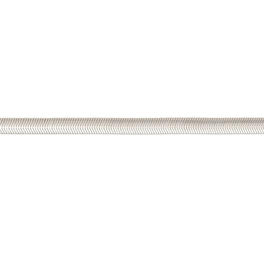 Sterling Silver Necklace - 6.22mm Snake Chain, view 3