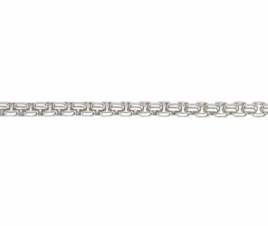 Sterling Silver 4.9mm Box Belcher Bracelet