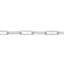 Load image into Gallery viewer, Sterling Silver Necklace - 3.7mm Square Trace Long Chain
