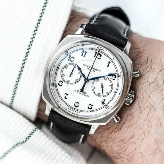 Bolton Chronograph Meca-Quartz - Black Leather, view 2