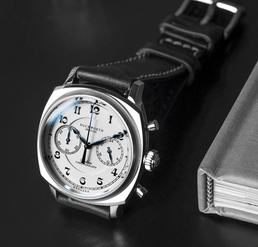 Bolton Chronograph Meca-Quartz - Black Leather, view 4